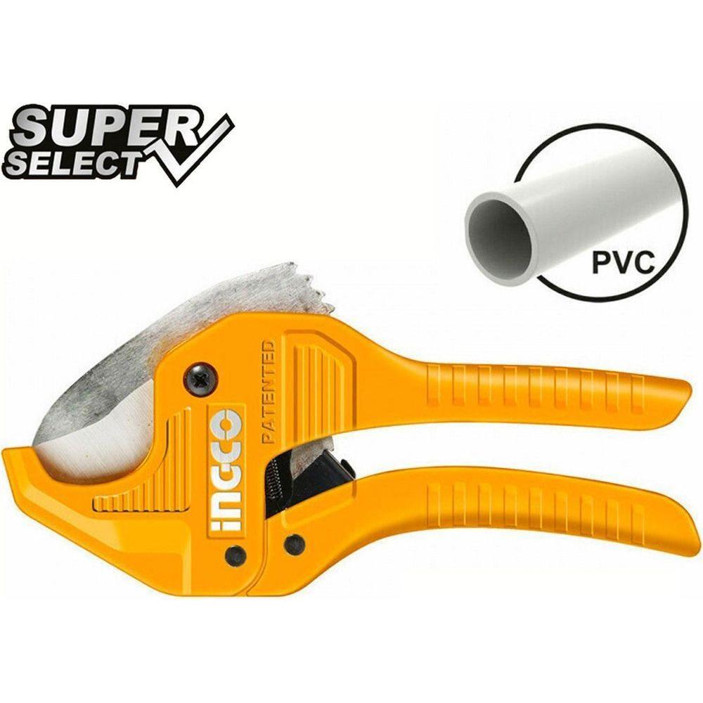 Ingco HPCS05428 PVC Pipe Cutter 42mm (SS) - KHM Megatools Corp. Ingco HPCS05428 PVC Pipe Cutter 42mm (SS) - KHM Megatools Corp.